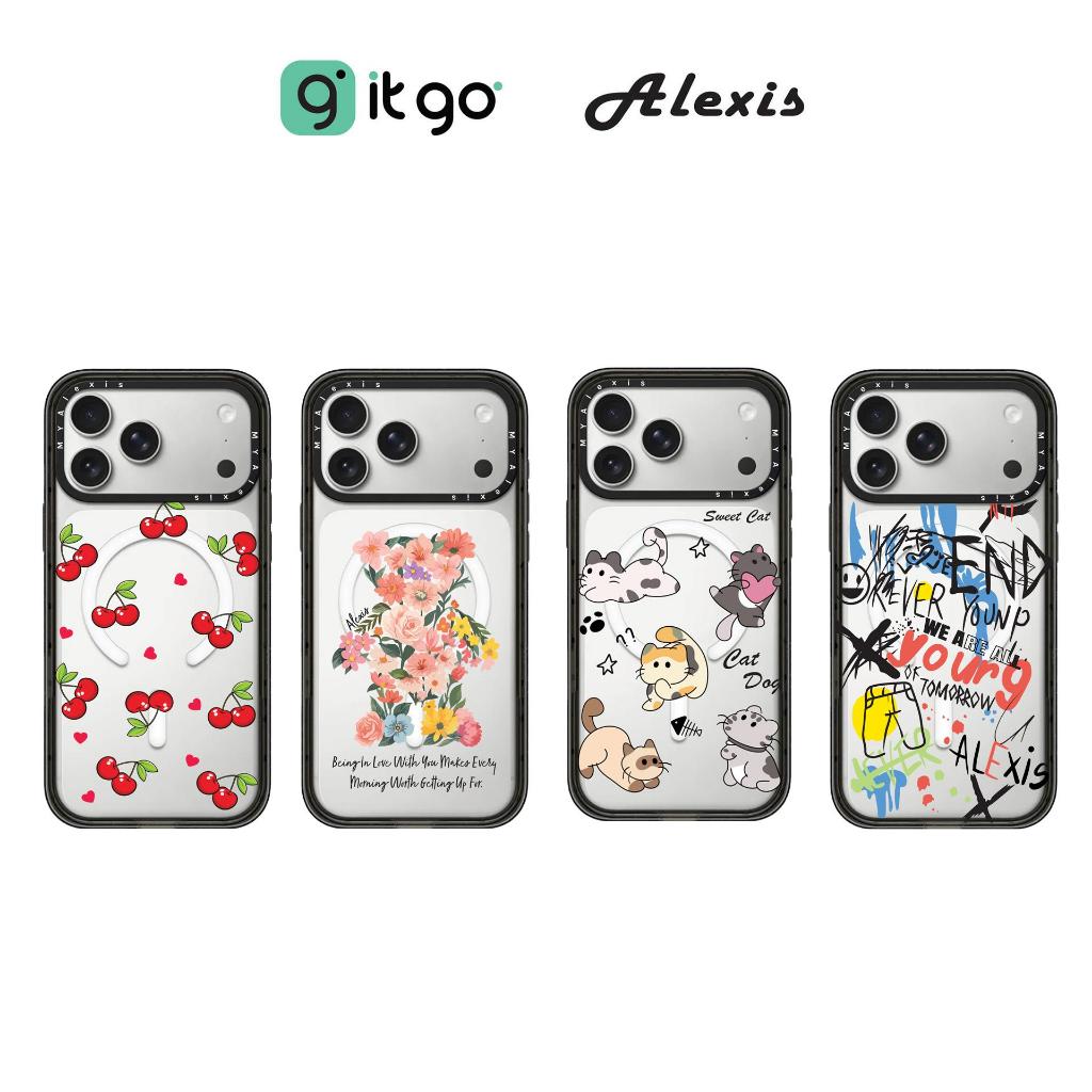 เคสขอบดำ Alexis Cartoon ST Black V.7 คอลเล็กชันลายใหม่น่ารักคาวาอี้