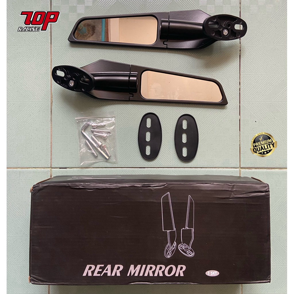 กระจกวิงใหญ่ CBR1000 CBR500 CBR250 NINJA-300 NINJA-400 ZX25R ZX6R R3 R15 CBR กระจกมองข้าง กระจกวิงเล