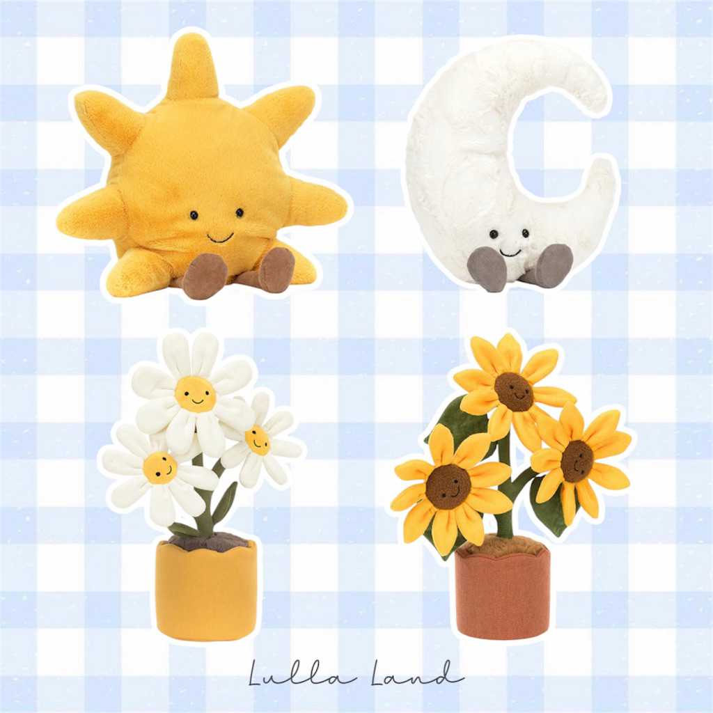 ส่งด่วน🛵💨แท้💯% Jellycat Amuseables Object☀️🌙🌻