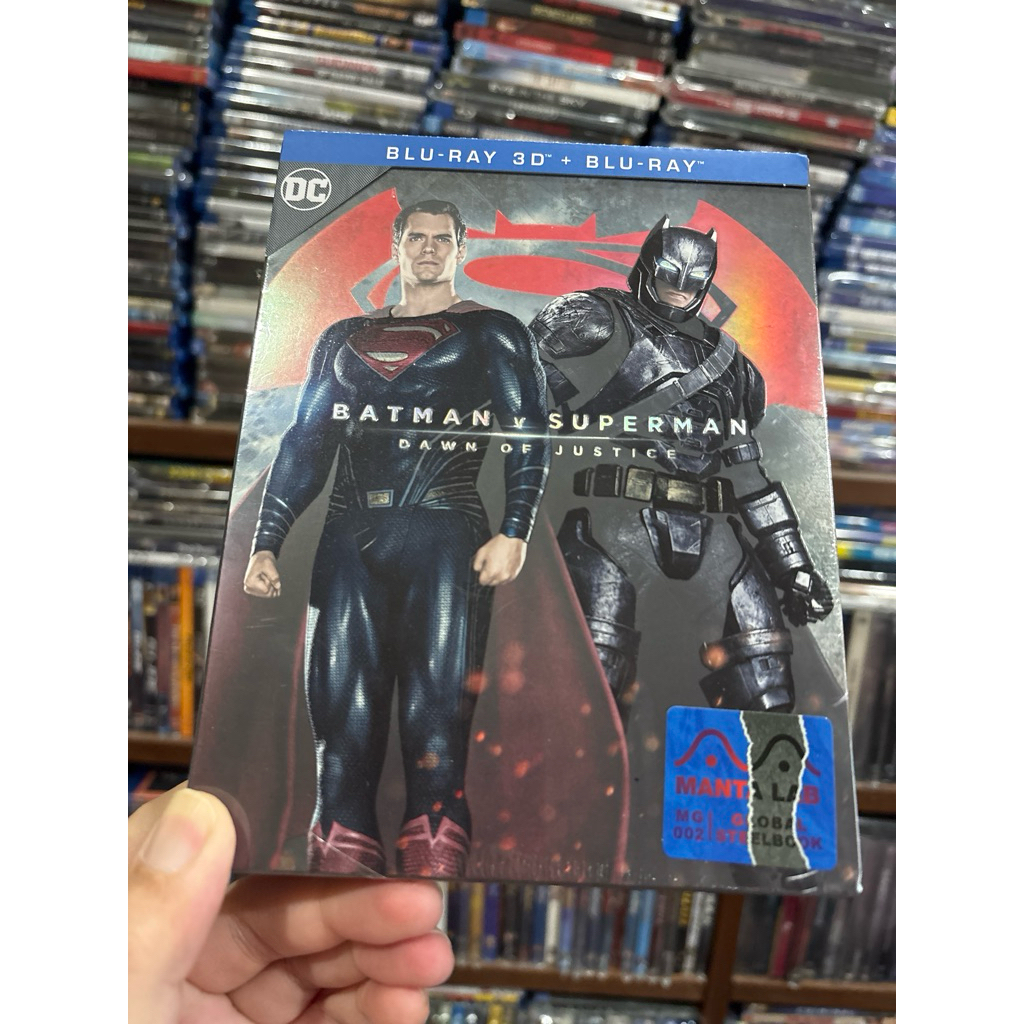 BATMAN VS SUPERMAN: DAWN OF JUSTICE STEELBOOK (FULL SLIP)(2D+3D)