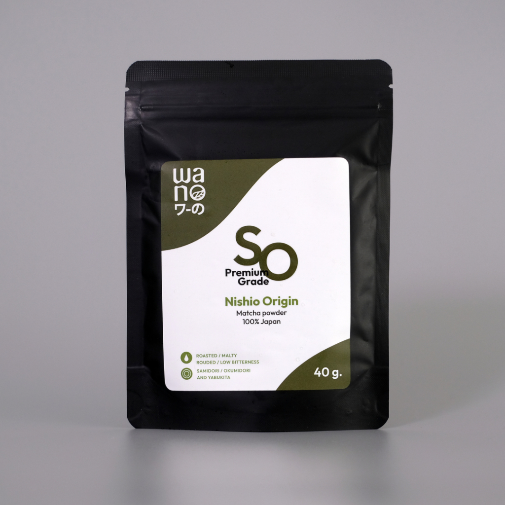 WANO Matcha SO วาโนะ มัทฉะ Nishio Premium ผงมัทฉะพรีเมี่ยมแท้ 100% จากญี่ปุ่น หอม ไม่ขม ไม่ฝาด
