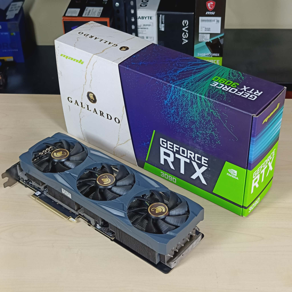RTX 3090 MANLI GALLARDO 24GB GDDR6X สินค้ามือสอง