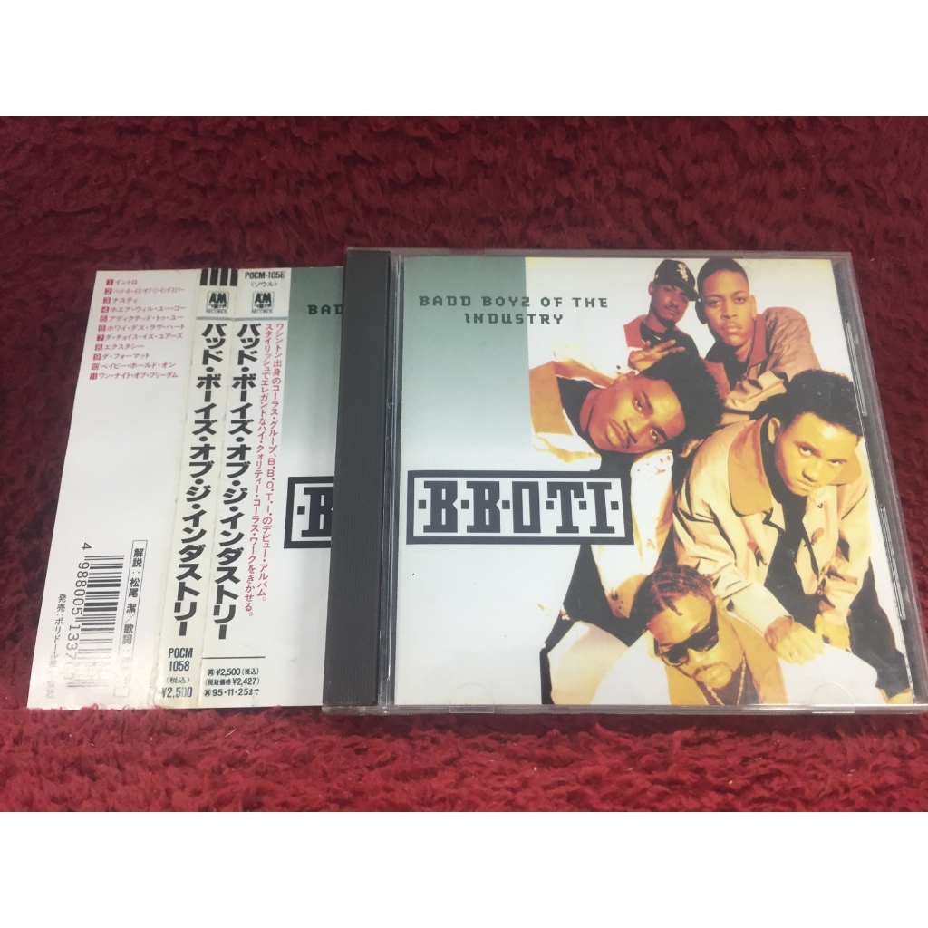 CD B.B.O.T.I. – Badd Boyz Of The Industry สภาพตามปก CA34-23