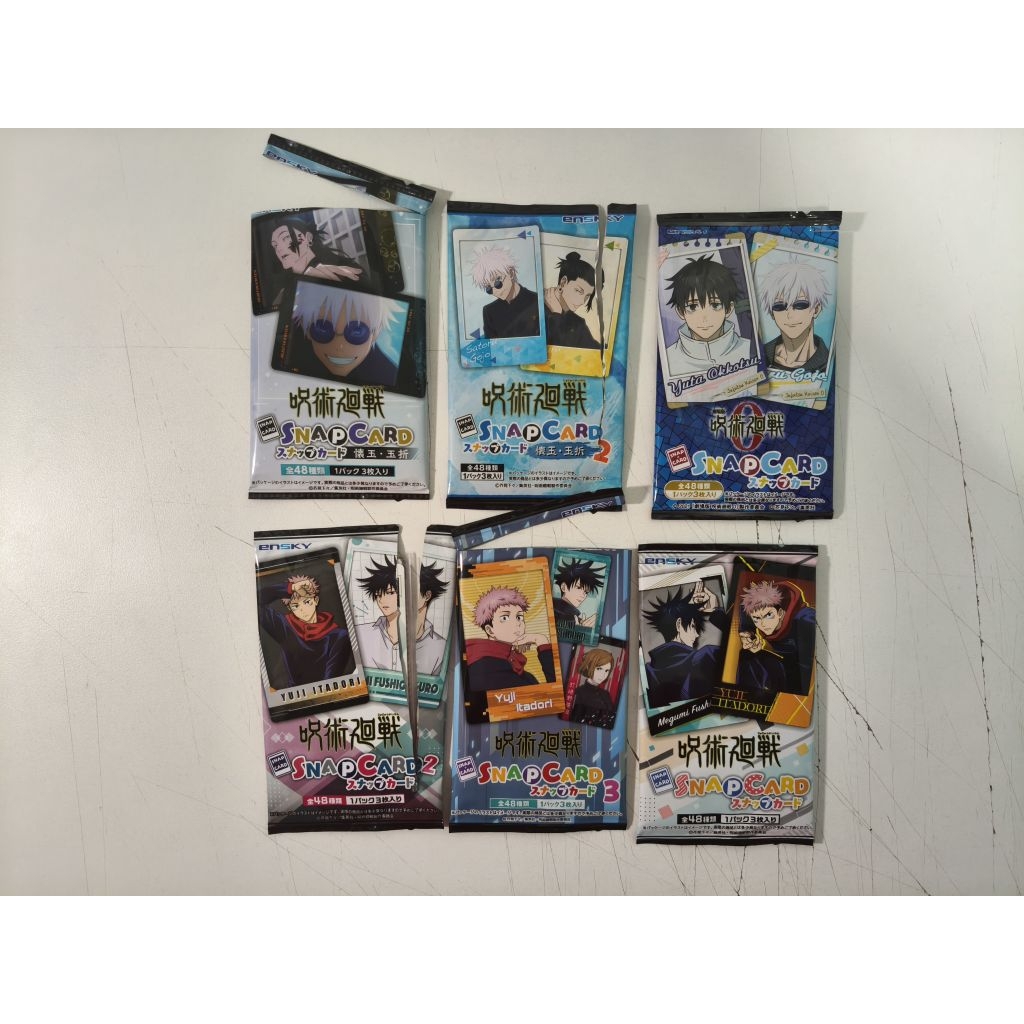 (เติมของตลอด)Jujutsu Kaisen Snap Card การ์ดทรงโพลารอยด์ตัวละครภาค โกะเกะ v.1-v.2 / 0 / 1 2 ขายแยกใบ (ลิขสิทธิ์แท้ Ensky) ราคา ถูกที่สุด ดีลบีเคเค แกลเลอรีภาพที่ 2