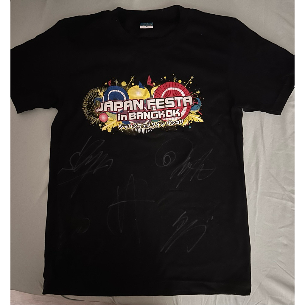 เสื้อ Japan Festa ลายเซ็น วงSuG Jrock