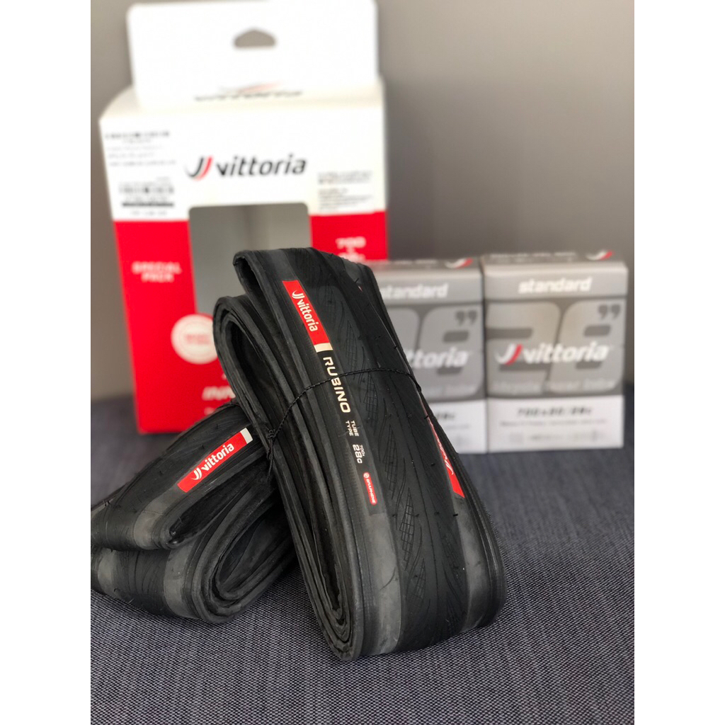 ยางนอก Vittoria Rubino เเพ็คคู่ มียางในให้ @28