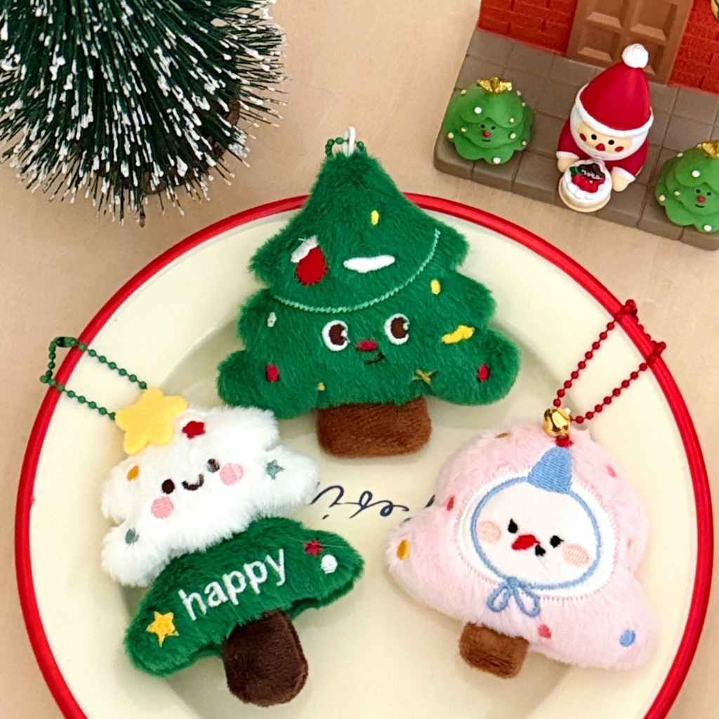 พร้อมส่ง  C014 พวงกุญแจตุ๊กตาคริสต์มาส  Christmas จี้ห้อยกระเป๋าเป้ ของตกแต่งต้นคริสต์มาส เครื่องประดับ ตุ๊กตา ราคา ถูกที่สุด ดีลบีเคเค แกลเลอรีภาพที่ 5