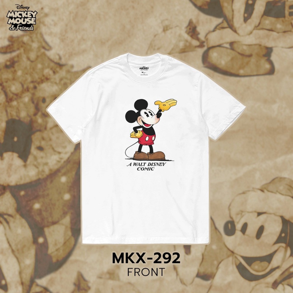 Power 7 Shop เสื้อยืดการ์ตูน มิกกี้เมาส์ ลิขสิทธ์แท้ DISNEY (MKX-292) — صورة 2