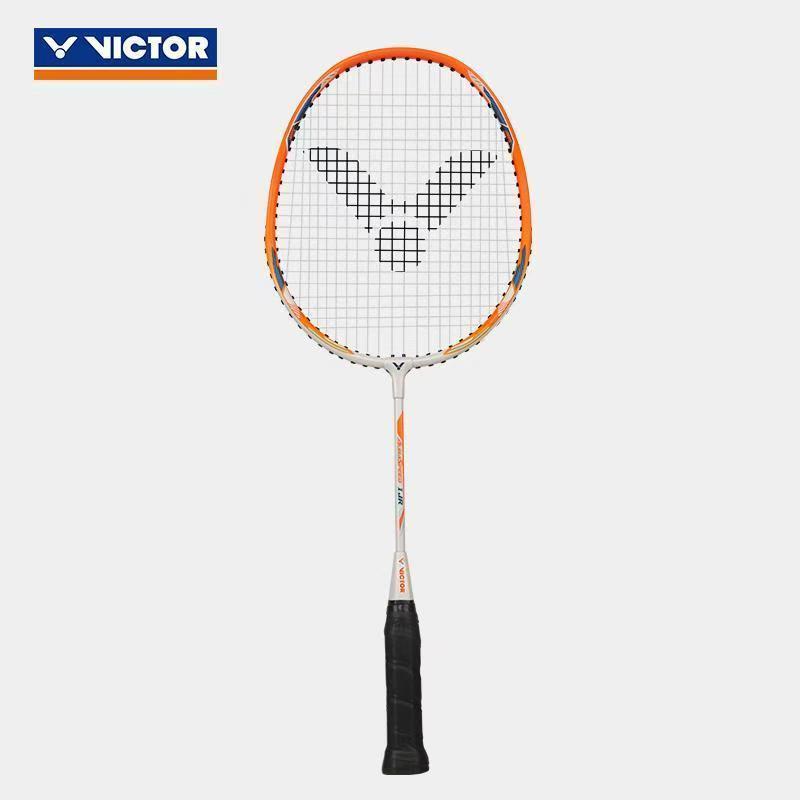 VICTOR ไม้แบดมินตันสำหรับเด็ก นักเรียนเริ่มต้นเล่นกีฬาแบด น้ำหนักเบา ทนทาน แถมกระเป๋า JS7JR