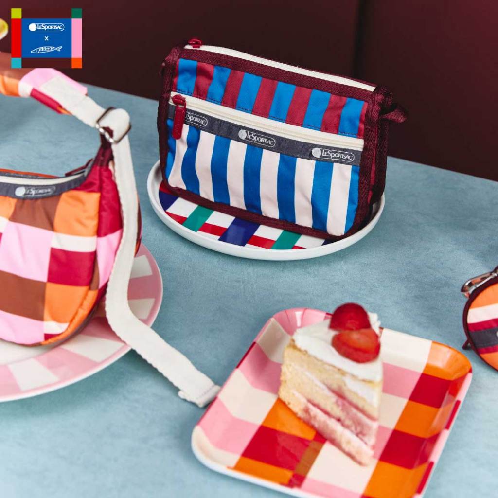 Lesportsac Mini N/S Tote Bag กระเป๋าโท้ทใบเล็ก กระเป๋าถือ Style 3714 LeSportsac x Sardine