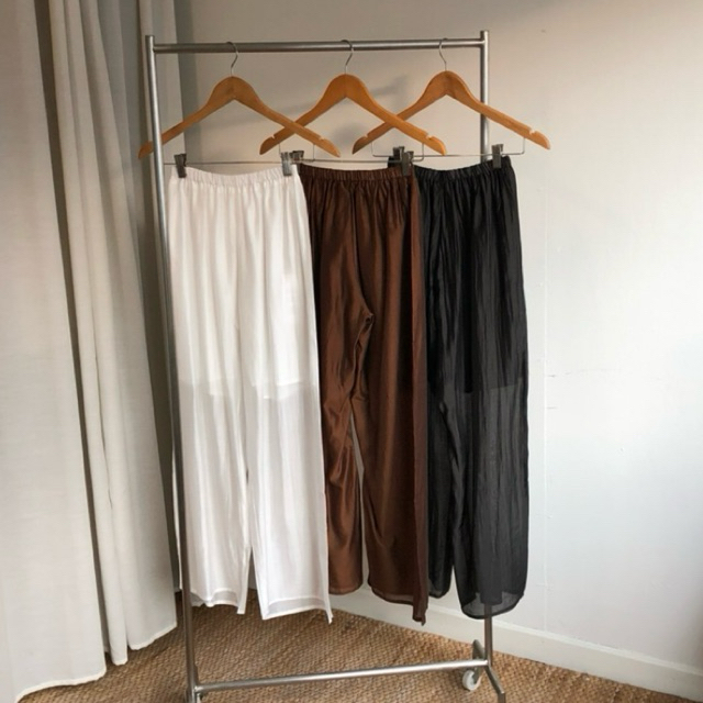 SOMETHING ABOUT US – Sheer Silk light weight Pants