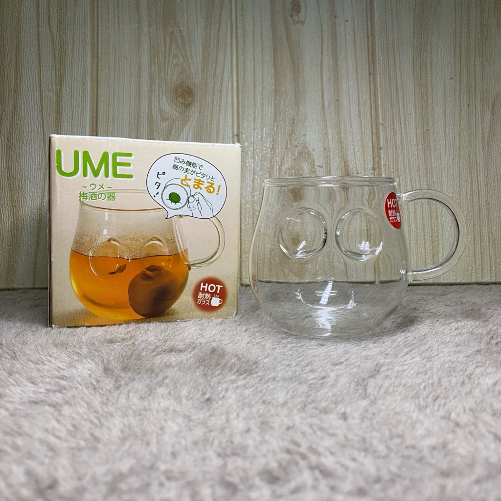 แก้วทนร้อน สำหรับดื่ม Umeshu เข้าเวฟได้
