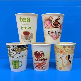 6.5 oz./8oz.1 PE/2000 ใบ/ยกลัง/1000 ใบ/500 ใบ/แก้วกาแฟ กระดาษ ร้อน/เย็น 6.5 ออนซ์ (one size)