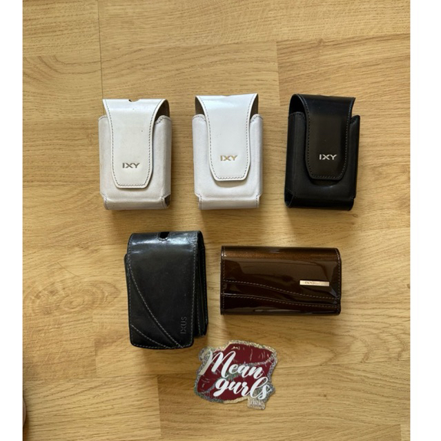 [หายาก‼️] กระเป๋าหนังใส่กล้องดิจิตอล IXY 30s 31s 10s 510is 930is / IXUS 285 HS / G7X / Ricoh / Leica