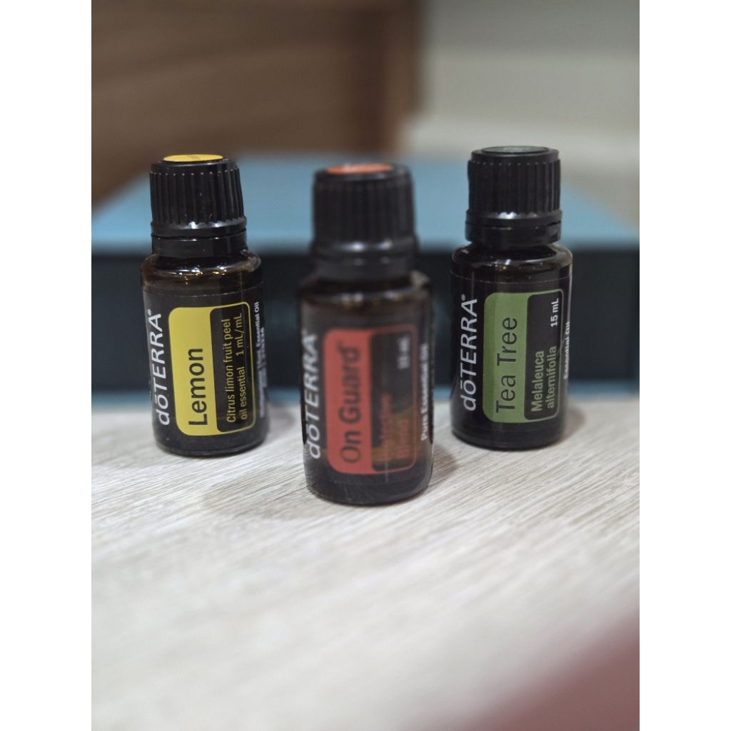 doTerra essential oils Lemon & On Guard & Tea Tree 15ml