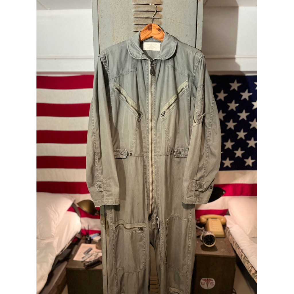 🇺🇸 ชุดนักบินทหารอเมริกัน ✈️ VINTAGE USAF K-2B FLIGHT SUIT — ปี 1969 (Vietnam Era)🔥