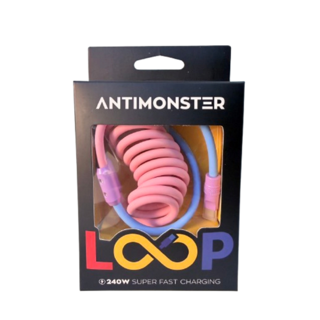 [พร้อมส่งจากไทย] สายชาร์จ ANTIMONSTER LOOP - รูปที่ 4