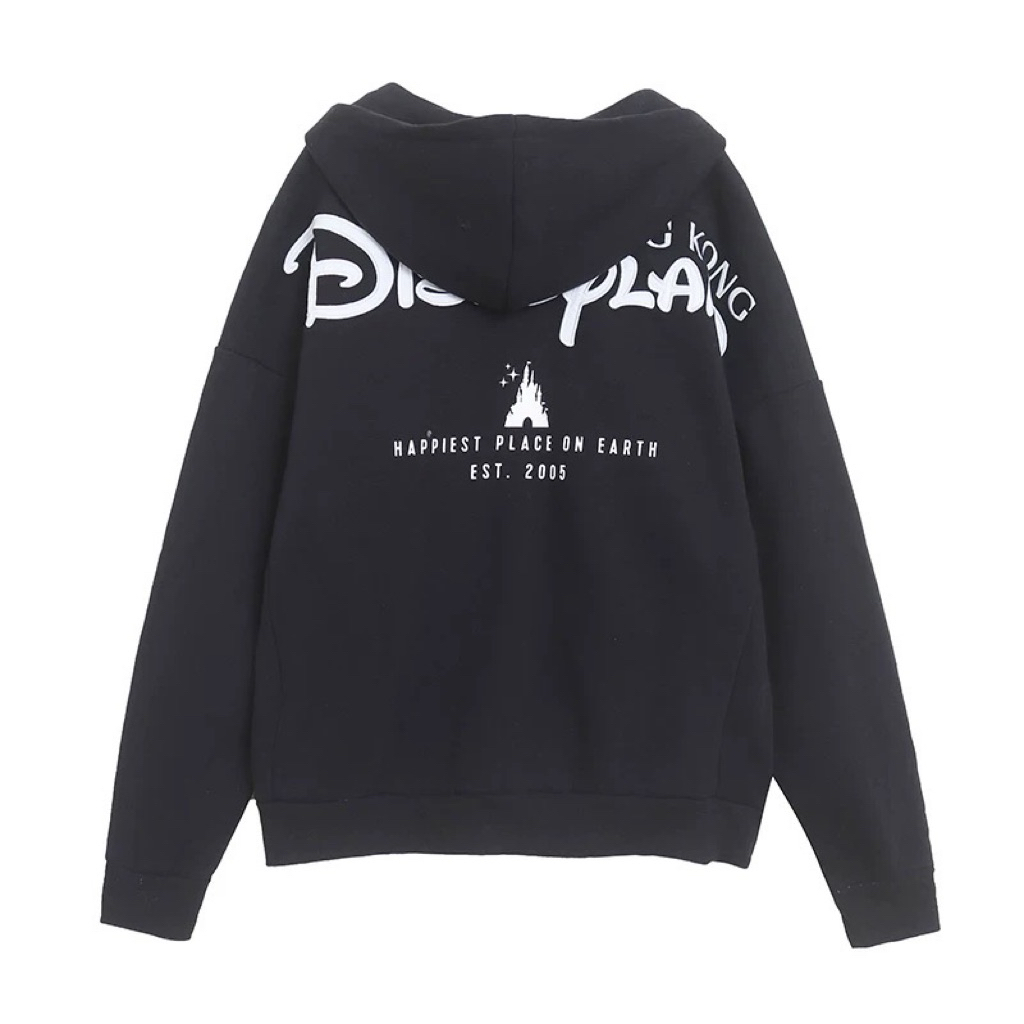 Disneyland Hong kong hoodie ♣️ เสื้อฮู้ด ดิสนีย์แลนด์ ฮ่องกง ♣️งานแท้ สวยเนี๊ยบค่ะ (TS458) The Happiest place on earth