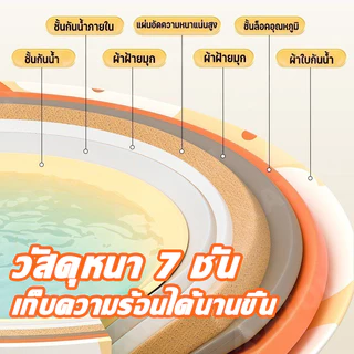 💦อ่างอาบน้ำพับได้💦 อ่างพับได้ 65*70 cm อ่างแช่น้ำสำหรับผู้ใหญ่/เด็ก อ่างแช่น้ำ Foldable Bathtub สปาในบ้าน 4 สี