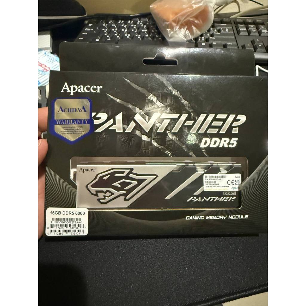 RAM DDR5(6000) 16GB APACER PANTHER