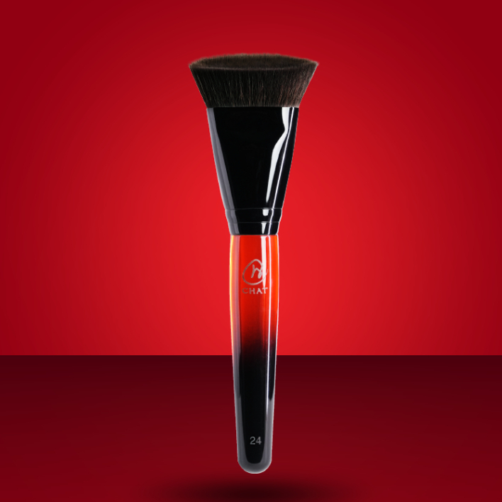 CHAT Concealer & Foundation Brush ( ฉัตรแปรงคอนซีลเลอร์และรองพื้น) no.24