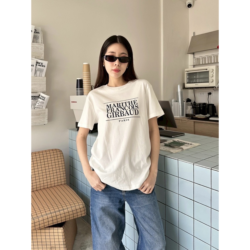 Valenเสื้อยืดผ้าเด้ง Marithe