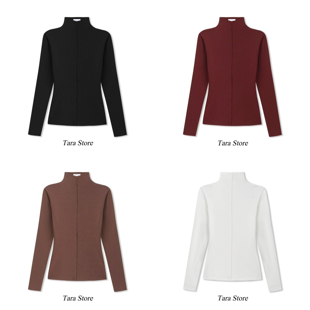 Tara Store เสื้อคอเต่า แมทช์ได้กับทุกลุค #G864