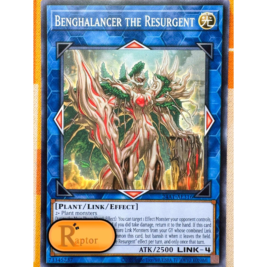 24AT-AE316 : Benghalancer the Resurgent [Common] (Yu-Gi-Oh! Asia English : ลิขสิทธิ์แท้) - [RaptorzC