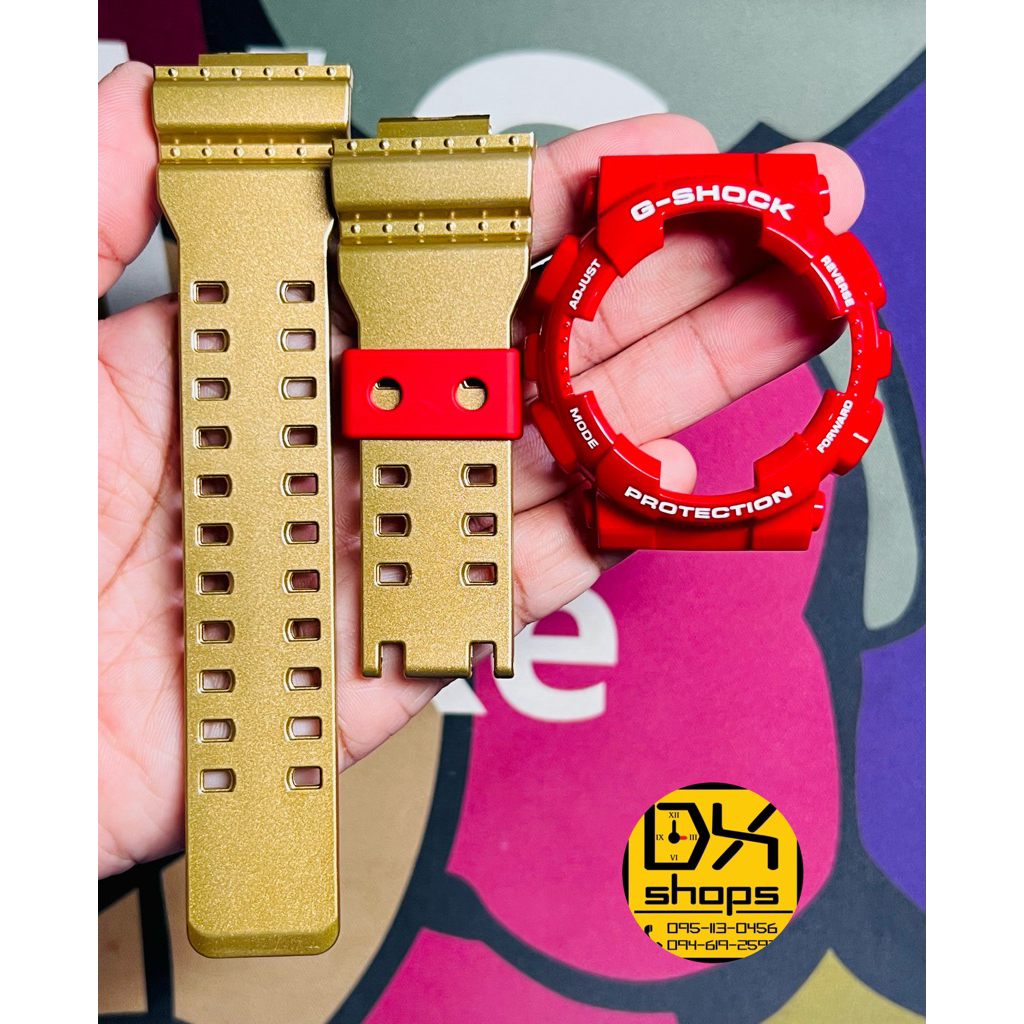 กรอบสายนาฬิกา G-Shock ของแท้💯% รุ่น GA,GD-100,110,120 แบบสี 🔰 ใส่ได้ตรงรุ่นแน่นอน
