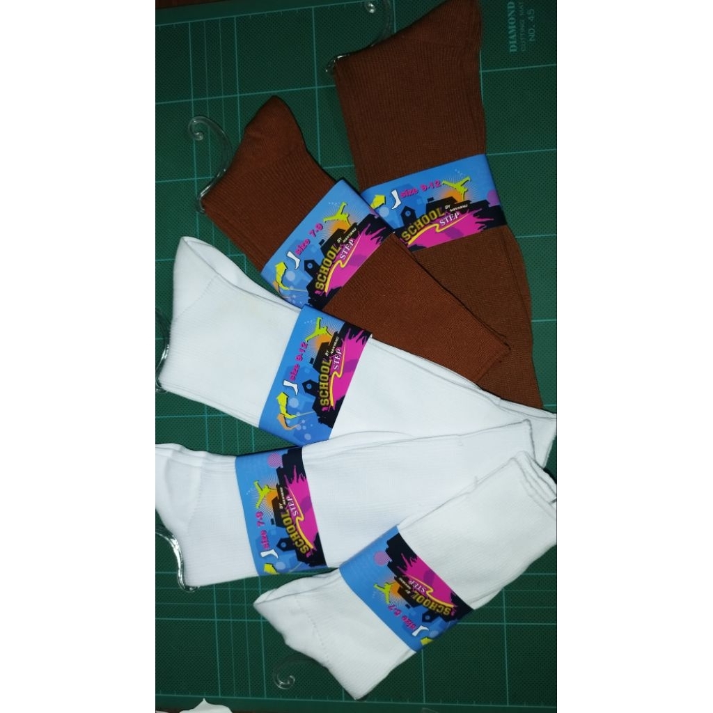 NANYANGถุงเท้านักเรียนรุ่นSchoolStep