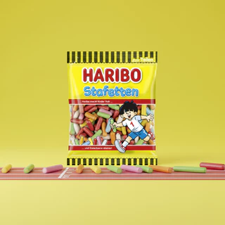 Haribo German Licorice Candy Variety Salty & Sweet/ฮาริโบ้ เยลลี่ชะเอมเทศรวมรส ลาคริดซ์เค็มหวาน นำเข้า Lakritz Lakrits