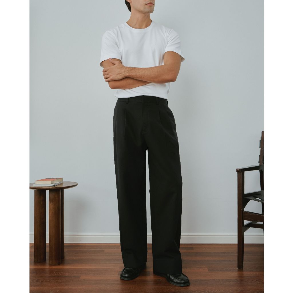 IOC Project - Double Pleated Trouser กางเกงสแล็คขายาว