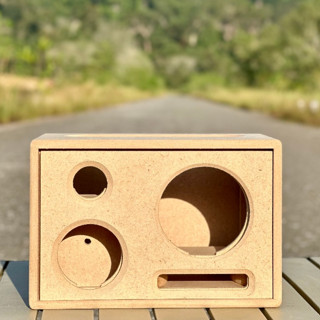 ตู้ลำโพงDIYพอทหน้าซับขนาด4.5นิ้ว