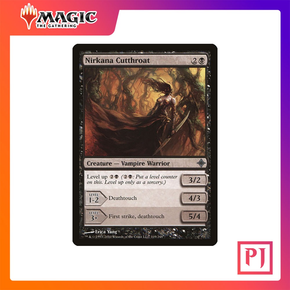 [MTG] Nirkana Cutthroat [ROE] [BLACK] [UNCOM] [NORMAL] [ENG] (การ์ดเมจิค / Magic the Gathering)