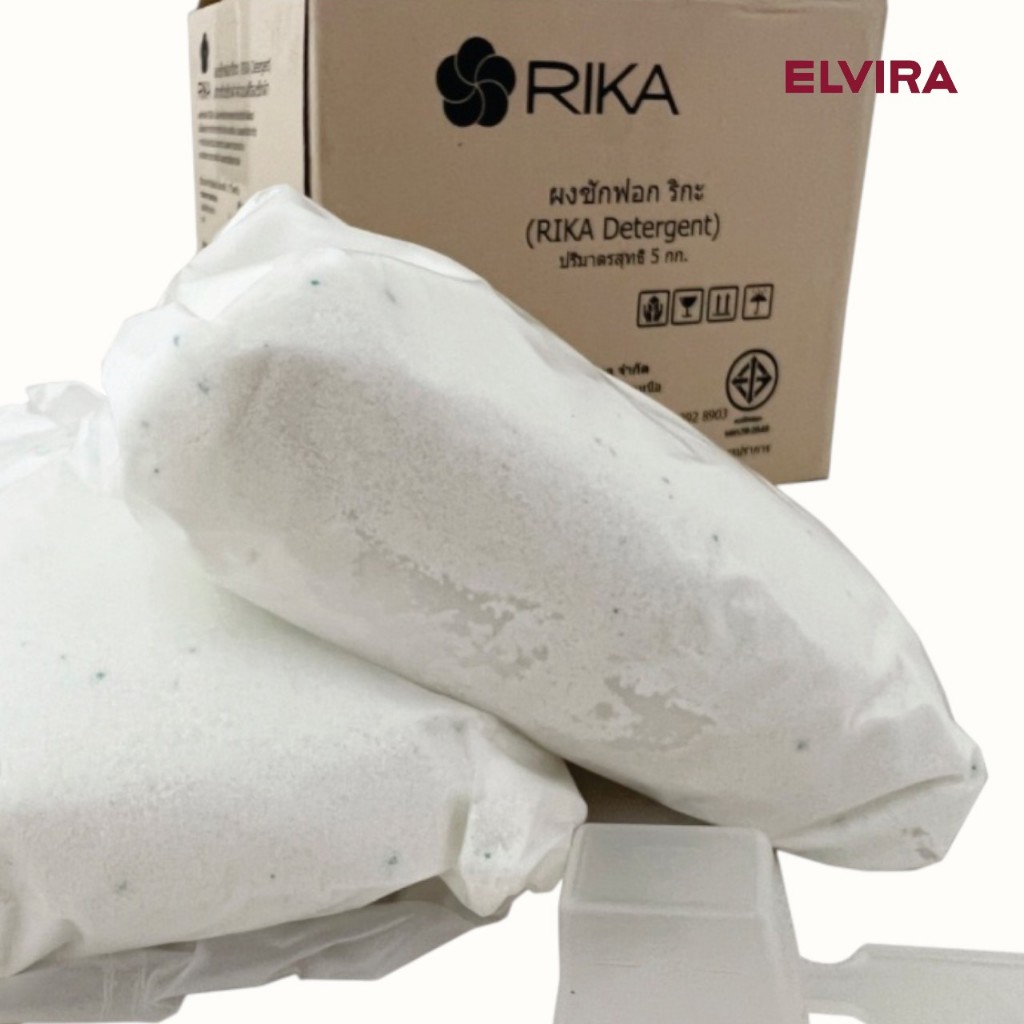 ELVIRA ผลิตภัณฑ์ RIKA ผงซักฟอก Detergent ขนาด 5 กิโลกรัม (20-5101-0012)