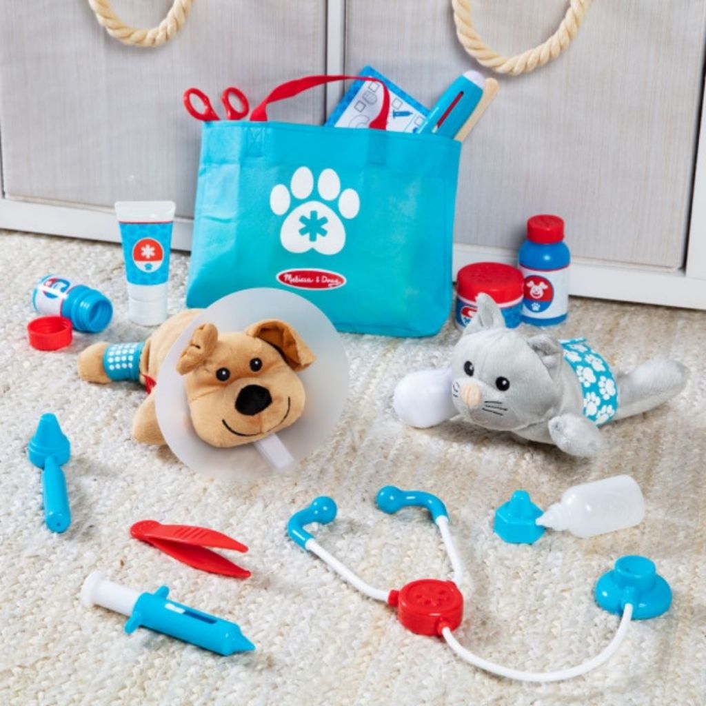 Melissa & Doug طقم طبيب بيطري للأطفال — صورة 8