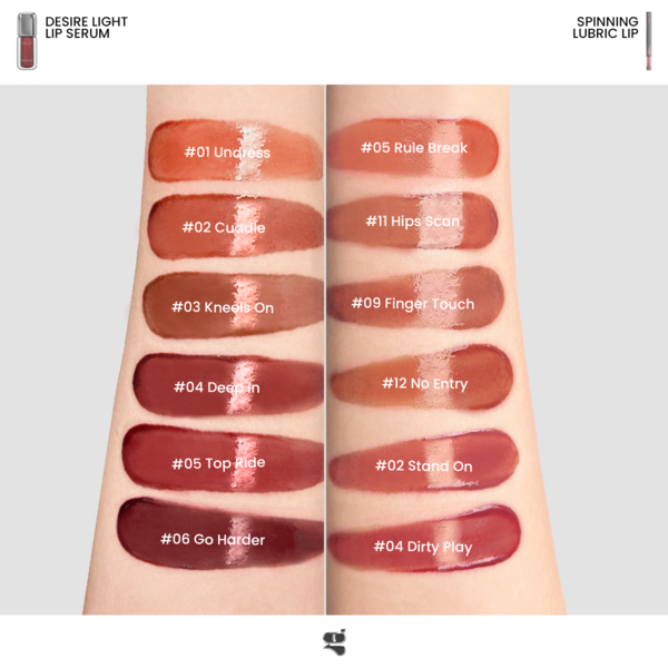 (ลิปทินท์เนื้อเซรั่ม) Gala Camille Desire Light Lip Serum กาล่า กามิลเล่ ดีไซเออร์ ไลท์ ลิป เซรั่ม - 6