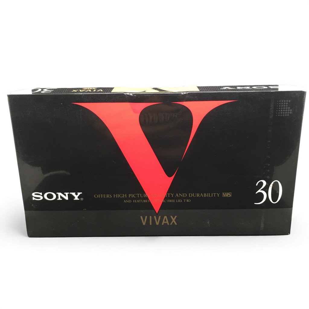SONY Vivax T-30 – เทป VHS แบบเปล่า