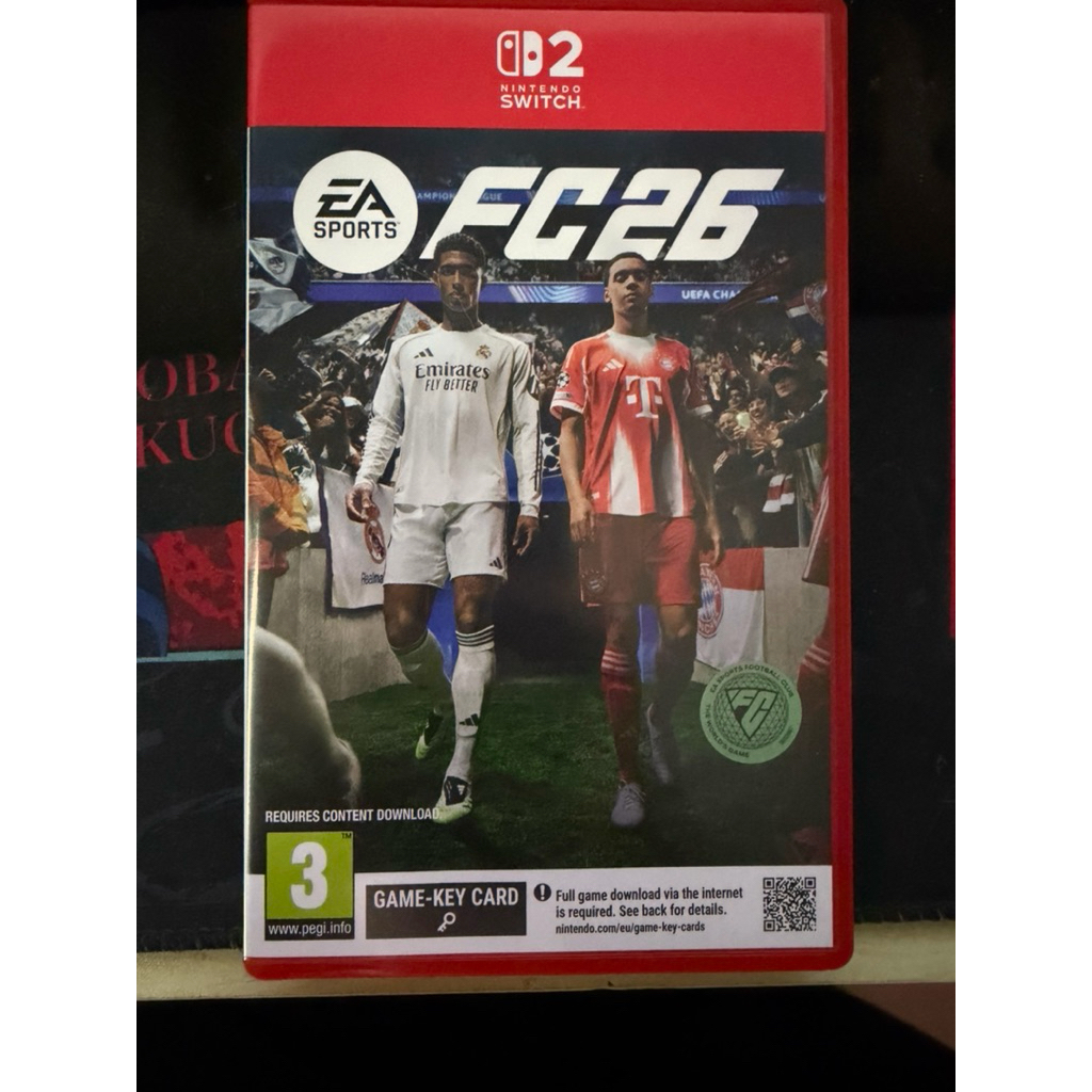 EA SPORTS FC 26 Nintendo Switch 2 | มือสองสภาพใหม่ | ยังไม่ใช้โค้ด | แผ่นแท้โซนยุโรป | Football Game