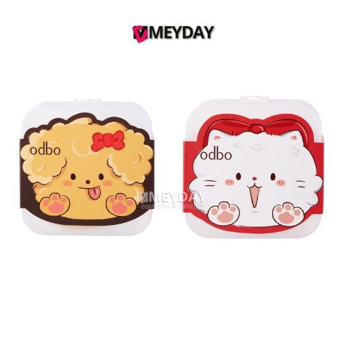 OD8084 พัฟ ฟลัฟฟี่ เฟรนด์ส แอร์ คุชชั่น ODBO Fluffy Friends Air Cushion Puff ODBO โอดีบีโอ