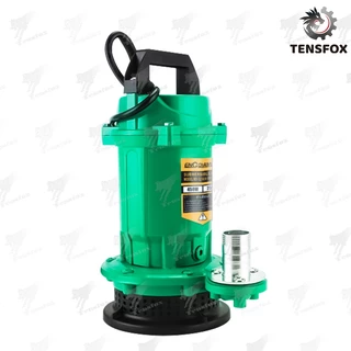 Tensfox ปั๊มแช่ 1 นิ้ว ปั๊มน้ำ ปั๊มแช่ไฟฟ้า ปั๊มจุ่ม 0.5HP 450W มอเตอร์ทองแดงแท้ 100% สายไฟ 3 เมตร Submersible Pump