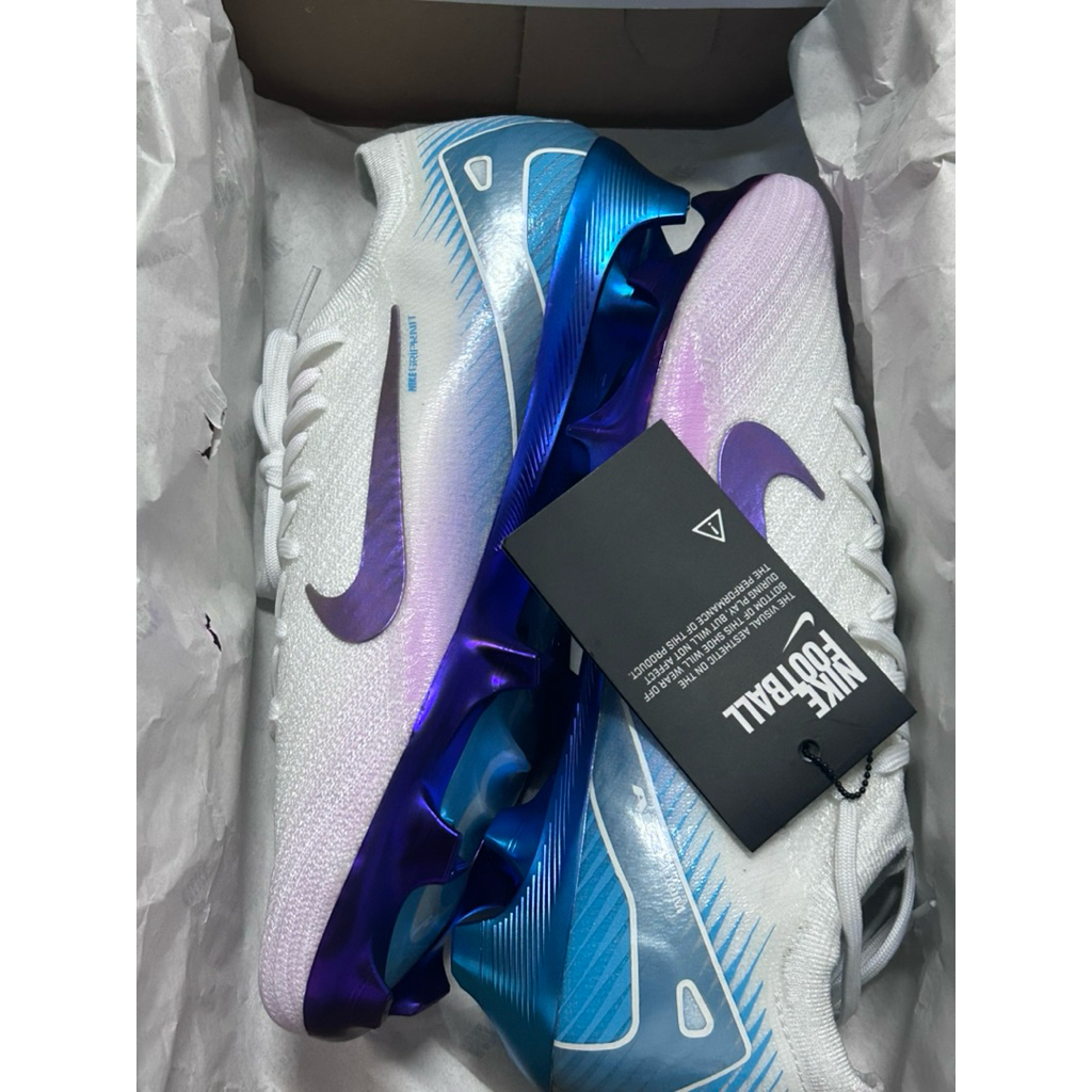 Nike Zoom Vapor 16 Elite FG LV8 สี white/multi-color Top 100% มือ1