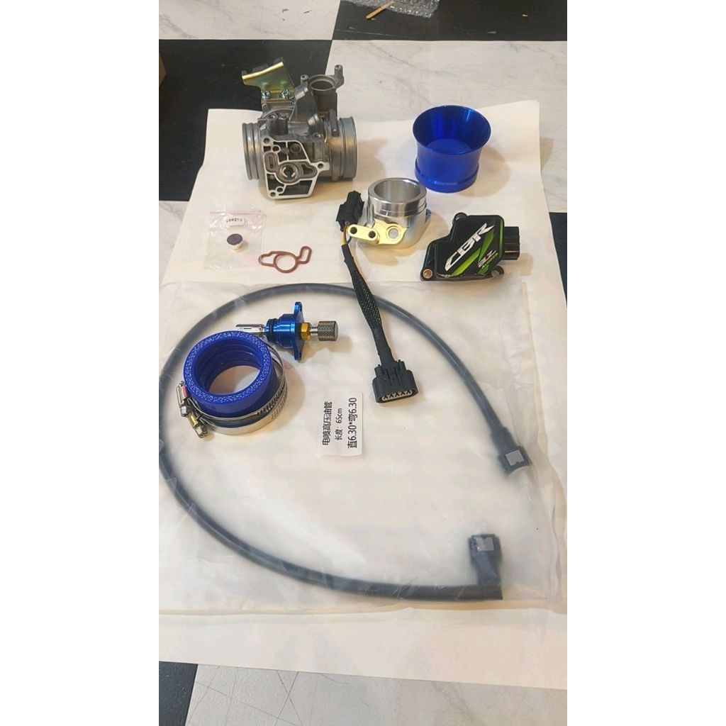 ชุดเรือนCBR250ครบชุดแปลงใส่ Honda LEAD125 / GIORNO125 / PCX160 คอcncเรือนตั้งดูดสดแถมฟรี ปากแตร+สายน้ำมันแต่งปลดไว - รูปที่ 6