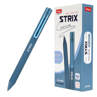 Oniso Strix ปากกาเจล Gel Pen หมึกสีน้ำเงิน 0.5มม. ด้ามจับถนัดมือ โอนิโซ เขียนลื่น หมึกแห้งเร็ว