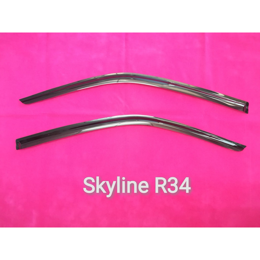 กันสาดรถยนต์ NISSAN SKYLINE GTR R.34