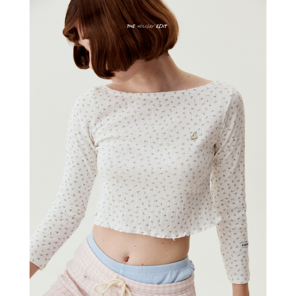 Blingtastic Daily Cherry off shoulder - พร้อมส่ง