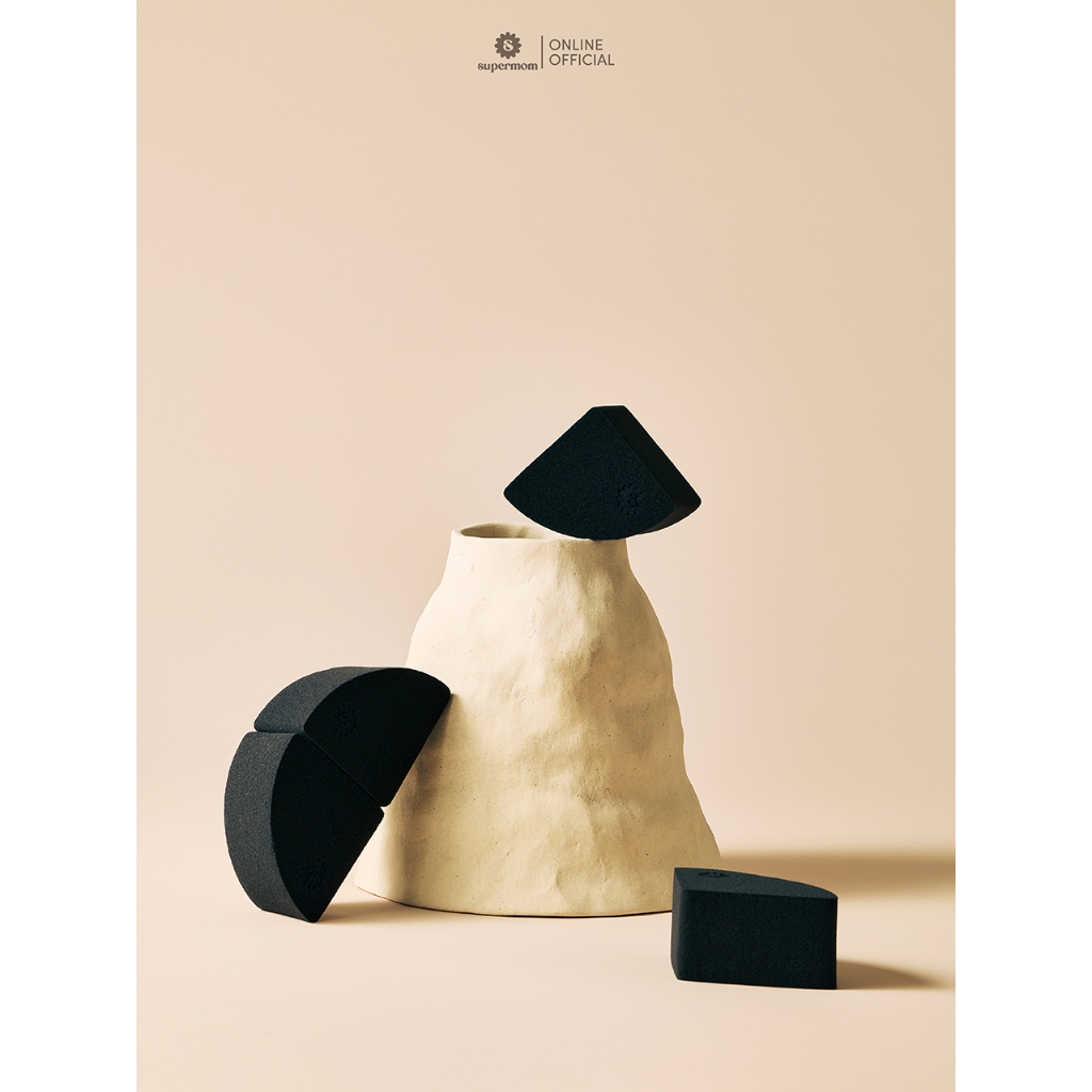 SUPERMOM l 139 FOURPLAY SPONGE SET ฟองน้ำตบแห้ง(มหาราณี)