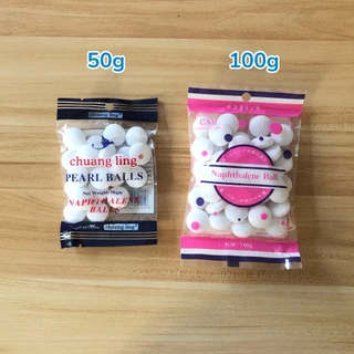 ลูกเหม็น 50g 100g ใช้สำหรับกำจัดกลิ่น ไล่แมลง และป้องกันมอด