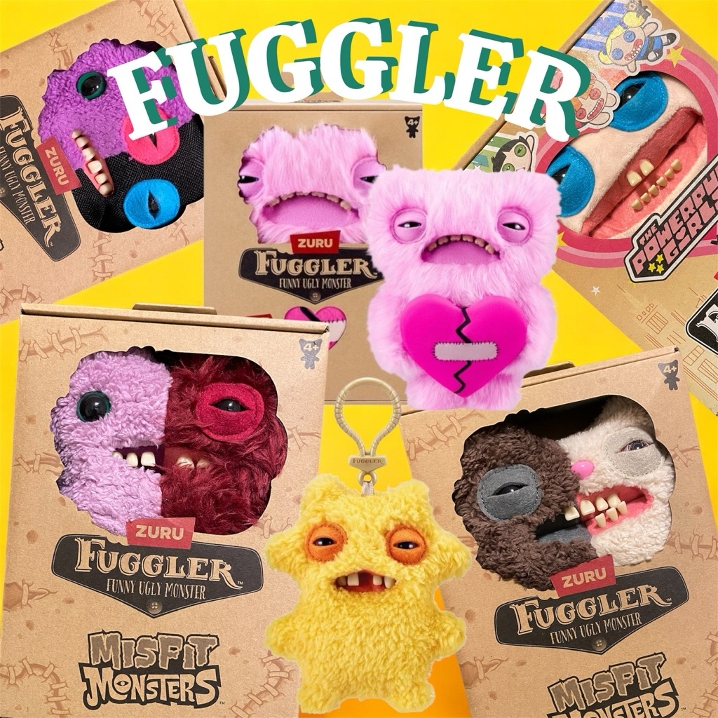 FUGGLER พร้อมส่งในไทย🇹🇭 Fuggler ตุ๊กตาปั่นสุดฮิตที่เป็นกระแสอยู่ตอนนี้!!!