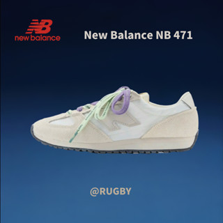 * ของแท้ 100% *  New Balance NB 471 grayish-white Low Sneake…